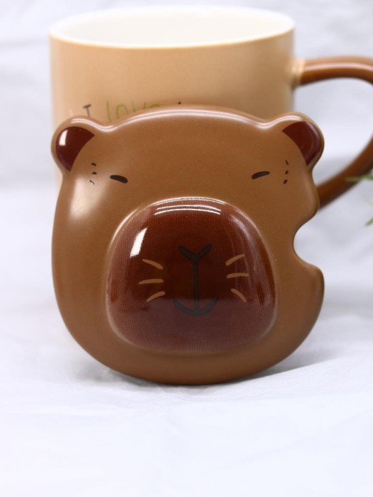 Кружка «Capybara I love u», (400 ml) 