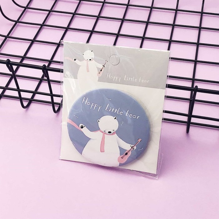 Зеркало &quot;Happy little bear&quot;, light blue 
