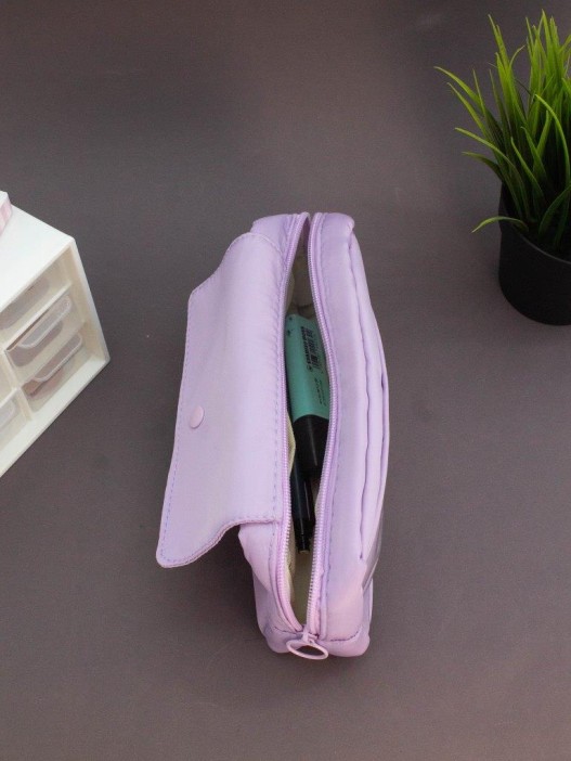 Пенал - косметичка &quot;You are so cute&quot;, purple (12*21*6,5 см) 