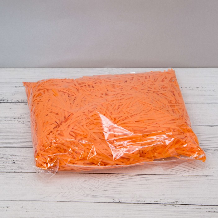 Наполнитель бумажный &quot;Classic&quot;, orange, 100 гр. 