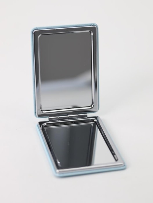 Зеркало "Be happy enjoy the moment", blue 