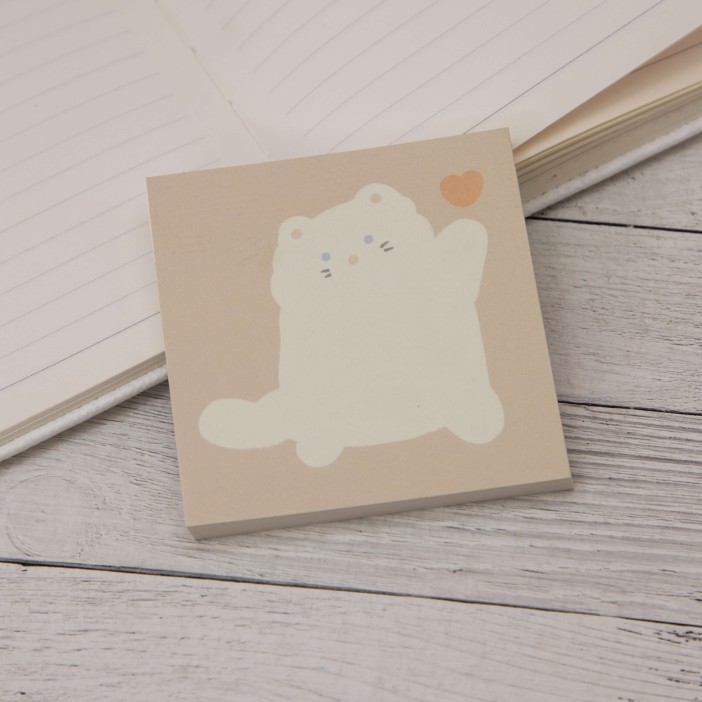 Блок для заметок "Cat fruit", mix, шоу-бокс 24 шт. 