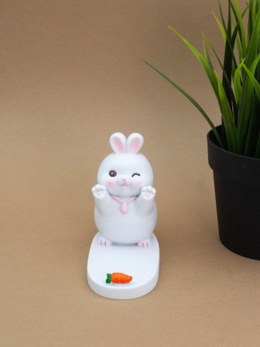 Подставка под телефон/планшет «Winking bunny», white 