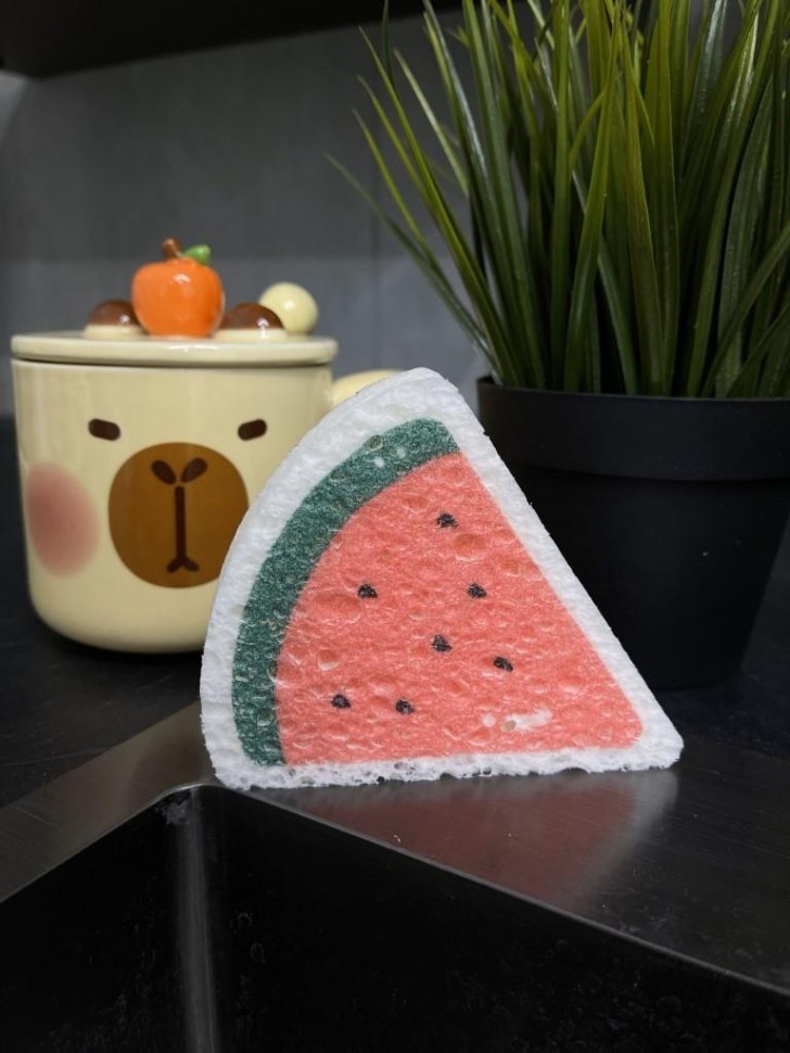 ЭКО губка для посуды "Watermelon"