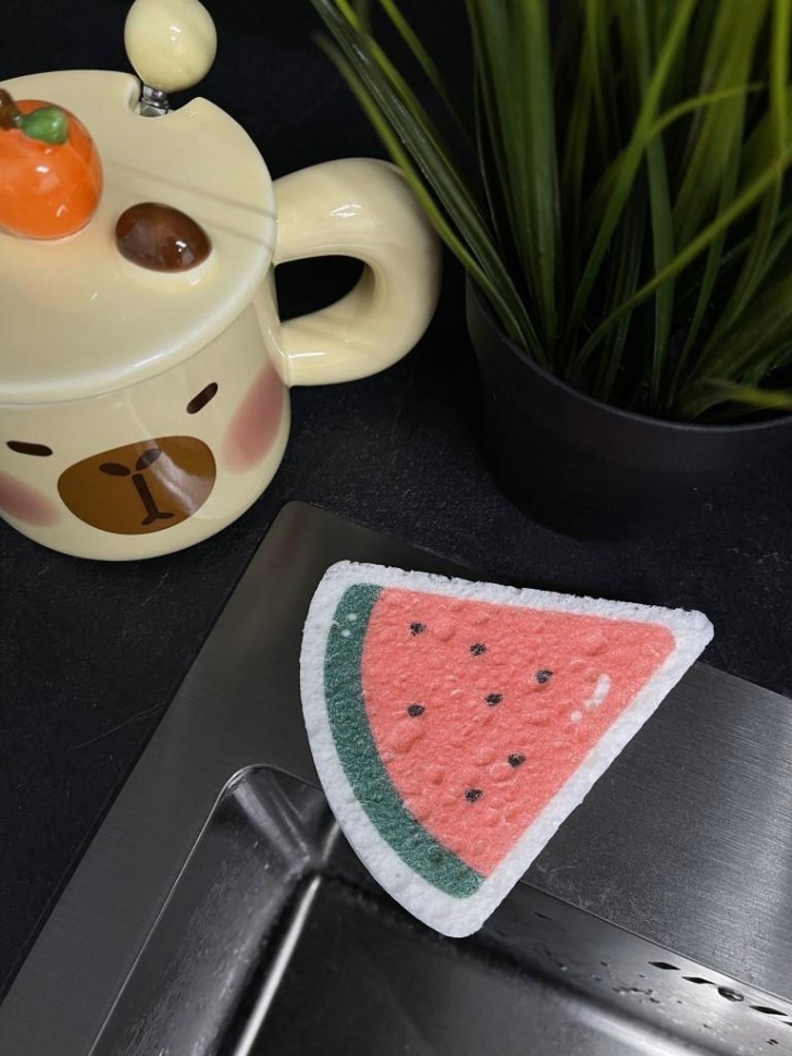 ЭКО губка для посуды "Watermelon"