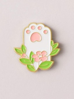 Значок металлический iLikeGift "Forest paw"