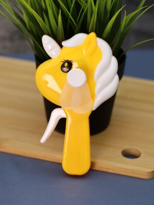 Портативный механический ручной вентилятор «Unicorn» (14,5х7,5х4 см), mix 