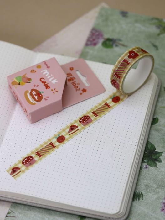 Декоративный скотч «Milk cake» 