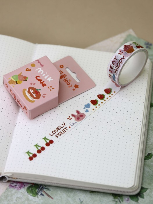 Декоративный скотч «Milk cake» 