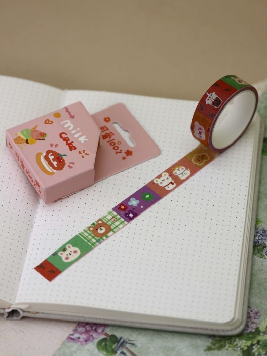 Декоративный скотч «Milk cake» 