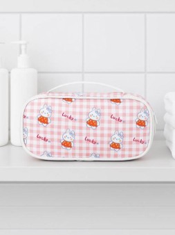 Пенал-косметичка "Funny animals", pink (20*12*6.5 см)