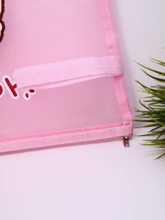 Папка пенал &quot;Holiday bear&quot;, pink (23.5*31 см) 