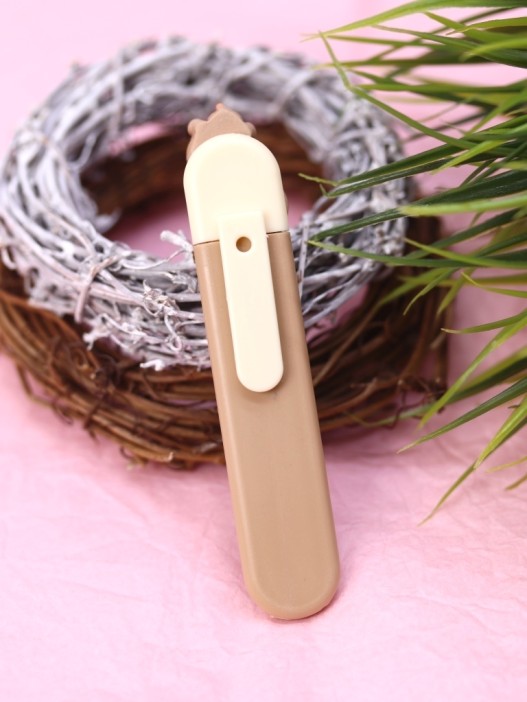 Канцелярский нож &quot;Capybara tomato&quot;, brown 