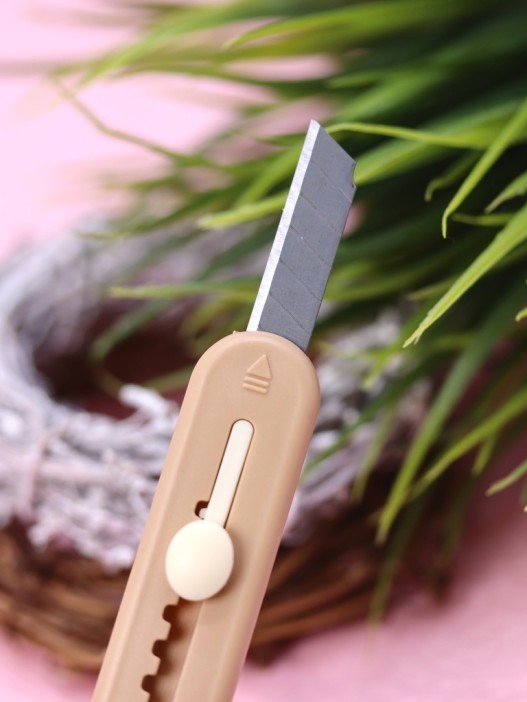 Канцелярский нож &quot;Capybara tomato&quot;, brown 