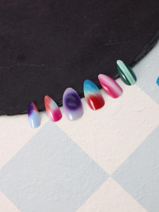 Накладные ногти GIRLY «Rich shimmer», 12 шт., с клеевыми пластинами 