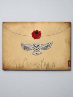 Папка-конверт на кнопке А4 "Сова-1", 160 мкм, пластик