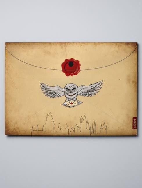 Папка-конверт на кнопке А4 &quot;Сова-1&quot;, 160 мкм, пластик 