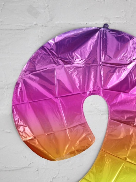 Шар фольгированный &quot;Multicolour numbers&quot; цифра 9, (80 см) 