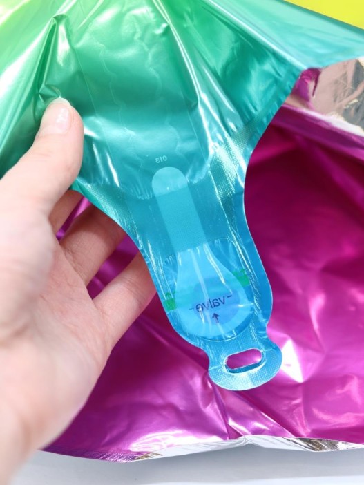 Шар фольгированный &quot;Multicolour numbers&quot; цифра 9, (80 см) 