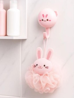 Крючок на липучке «Hello bunny», pink