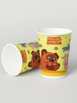 Набор бумажных стаканов 6 шт."Союзмультфильм. Золотая коллекция" (250мл)