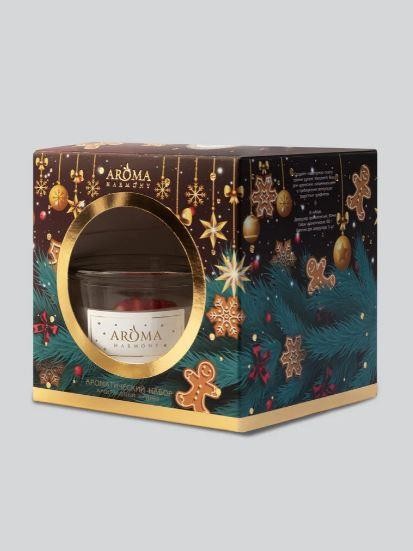 Ароматический набор &quot;Каштановый пудинг&quot; диффузор 30 мл + свеча 60 гр. 