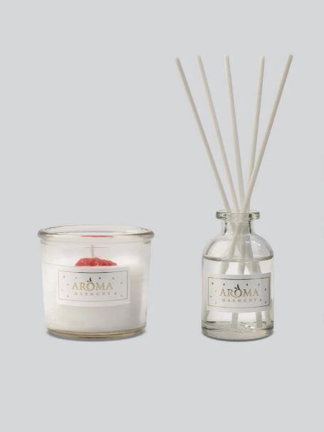 Ароматический набор &quot;Каштановый пудинг&quot; диффузор 30 мл + свеча 60 гр. 