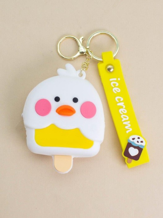 Брелок-кошелёк &quot;Chick ice cream&quot;, white (9.5*7.5 см) 