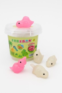 Мялка - антистресс «Dino», mix, 1 банка, 20 шт. (12,3*13 см)