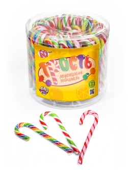 Карамель леденцовая «Трость», 60шт.