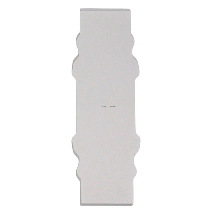 Блокнот фигурный А7 "Куроми-5", 40л, на скрепке, тиснение серебряной фольгой 