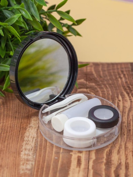 Контейнер для линз &quot;Space ufo&quot;, black 