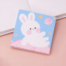Блок для заметок "Cute hare", blue-pink