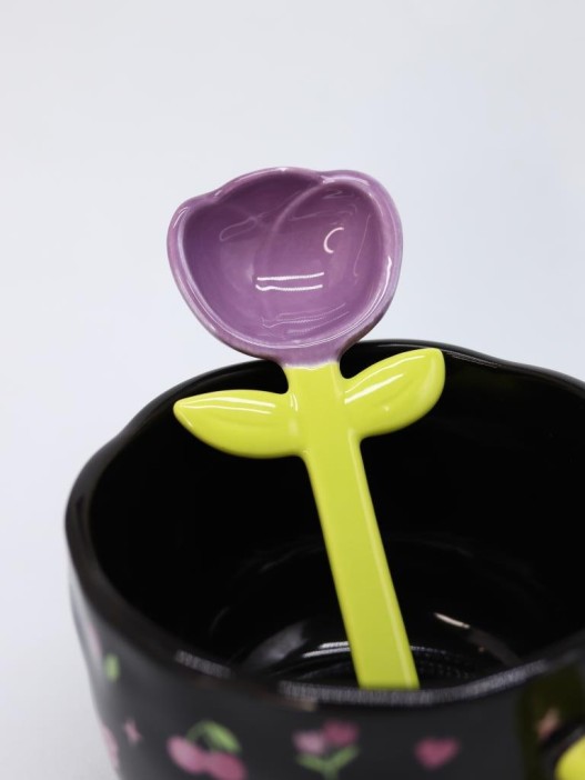 Кружка «Cherry and Bear», black (400 ml) 