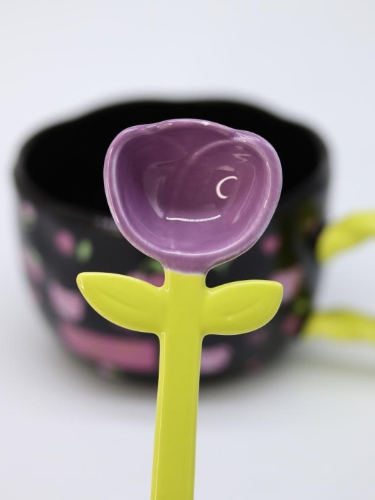 Кружка «Cherry and Bear», black (400 ml) 