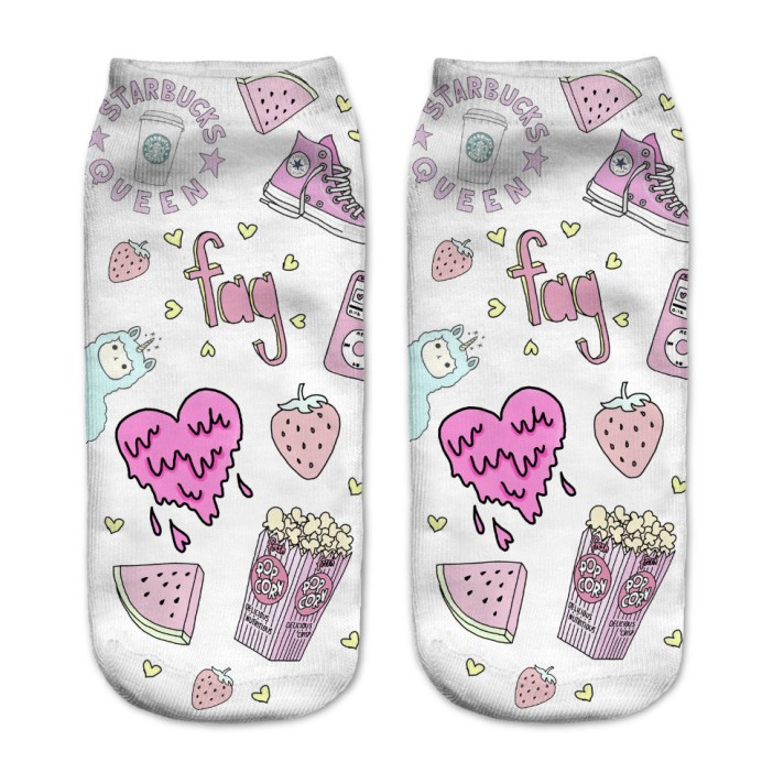 Носки &quot;Pink Doodle&quot; 