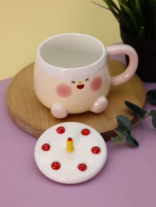 Кружка «Funny cake», pink (460 ml) 