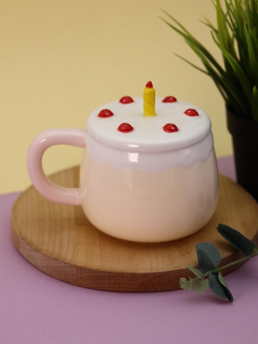 Кружка «Funny cake», pink (460 ml) 