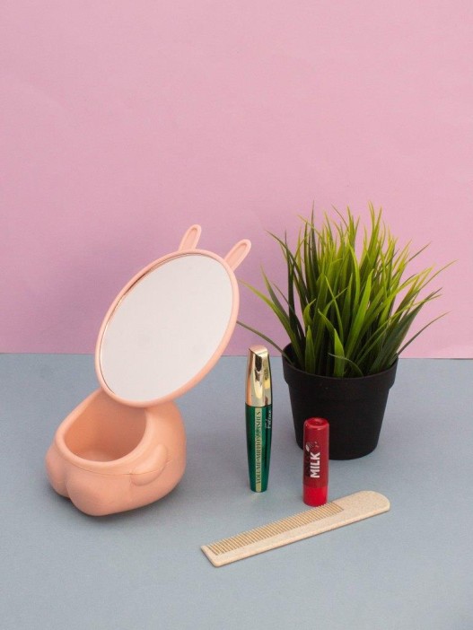 Зеркало настольное &quot;Precious rabbit&quot;, pink (21.5*14 см) 