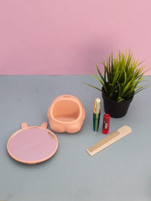 Зеркало настольное &quot;Precious rabbit&quot;, pink (21.5*14 см) 