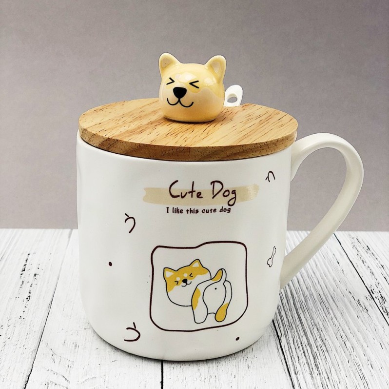 Кружка &quot;Dog yellow&quot; (380ml) 