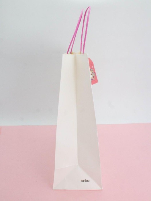 Пакет подарочный крафтовый «Coloring book», love (26*32*12) 