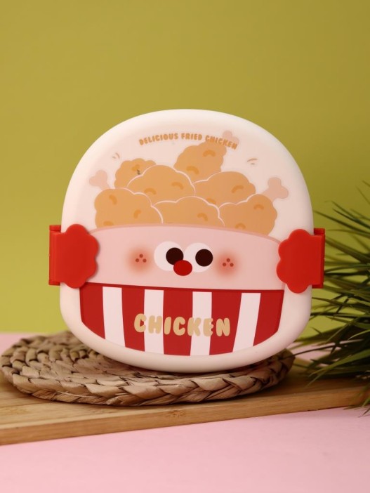 Ланчбокс &quot;Fast food&quot;, red, 1200 ml 