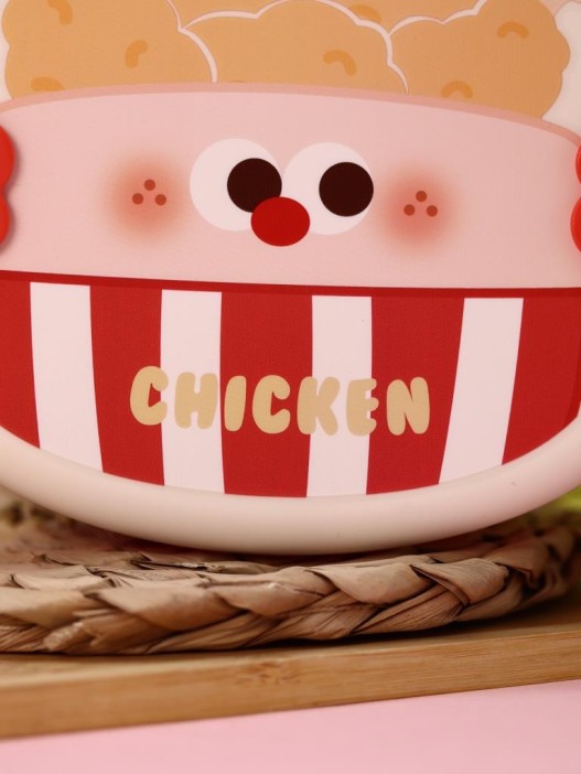 Ланчбокс &quot;Fast food&quot;, red, 1200 ml 