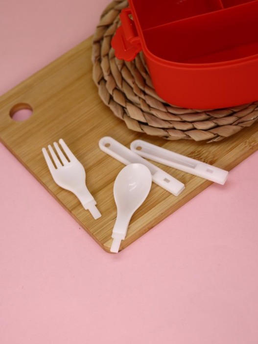 Ланчбокс &quot;Fast food&quot;, red, 1200 ml 