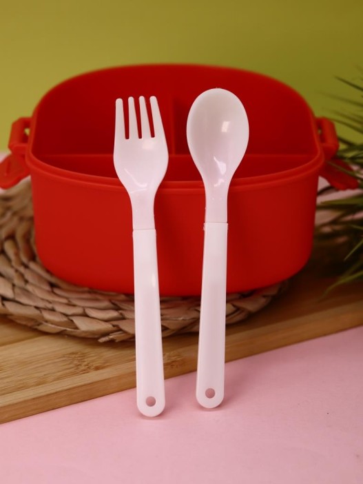 Ланчбокс &quot;Fast food&quot;, red, 1200 ml 