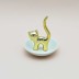 Держатель для украшений "Cat", gold