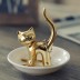 Держатель для украшений "Cat", gold