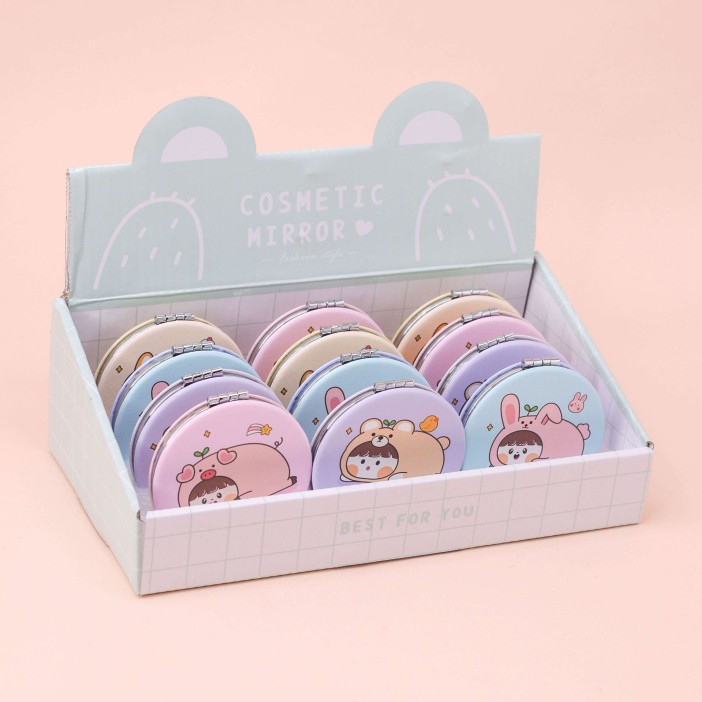 Зеркало "So lazy hare", blue 