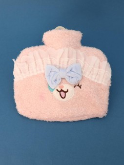 Грелка плюшевая "Sweet hugs", pink, 1000 мл (20*20 см)